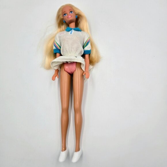 1994 Style Tennis Barbie Doll 12291 Mattel Original Outfit Read - Picture 13 of 16